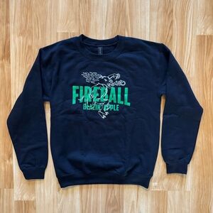 NEW- Fireball Blazin’ Apple Whiskey Sweatshirt Sweater- Unisex- Small